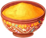 a bowl filled with yellow powder.jpg